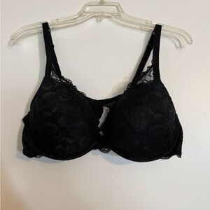 Auden Elegant Black Lace Bra